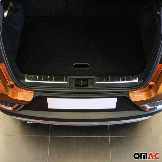 Protecție prag bară de protecție interioară pentru Renault Captur 2019-2025, oțel inoxidabil, set 2 piese