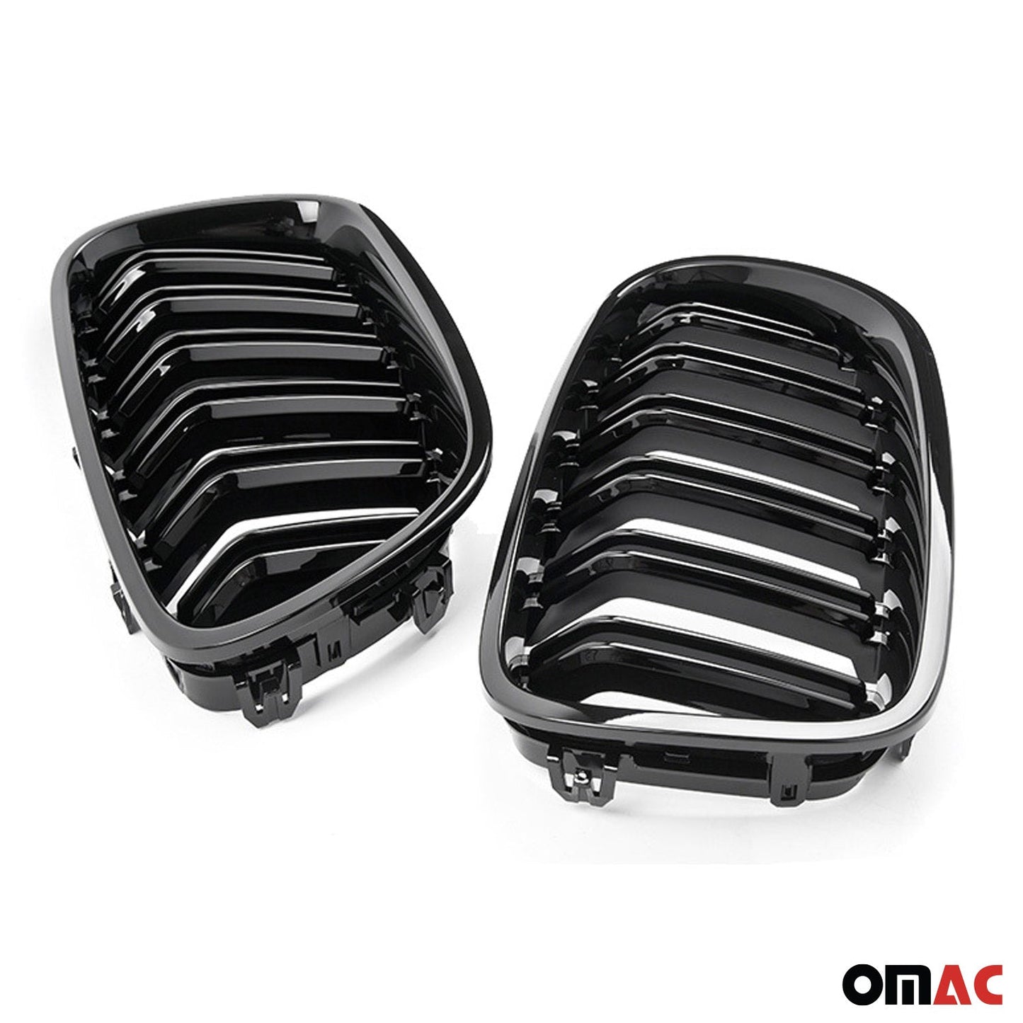 2010-2016 BMW 5er F10 M5 Nieren Grill Kühlergrill Schwarz Glanz