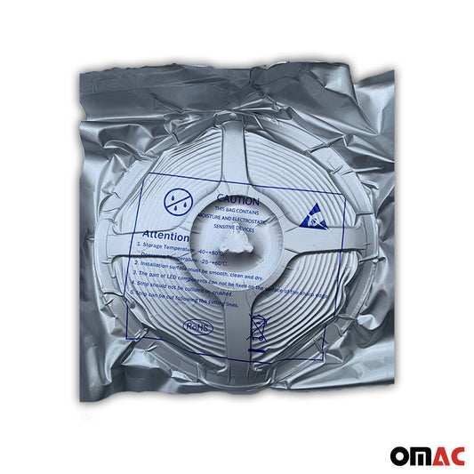 Bandă LED cu iluminare RGB cu telecomandă, decorativă, 5M 5050