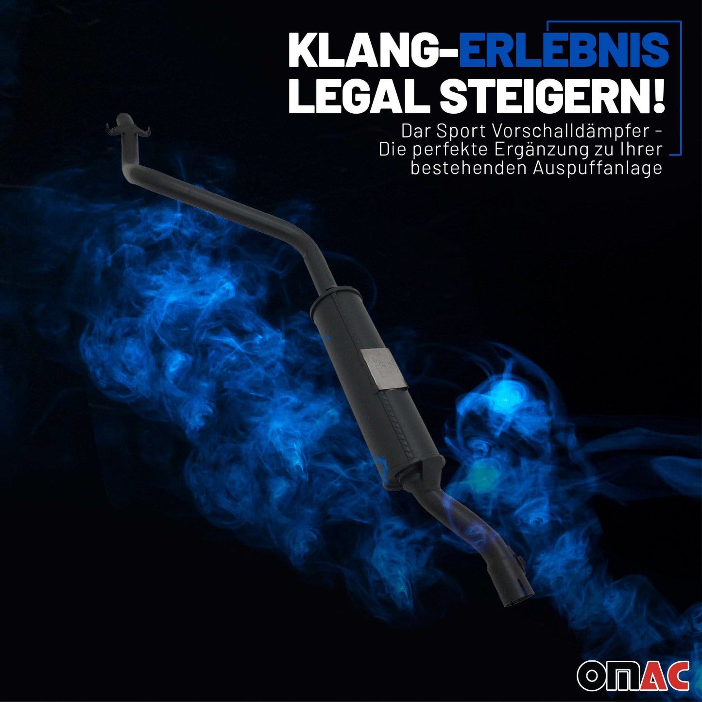 NOVUS Sport Vorschalldämpfer für VW Golf 1 GTI Scirocco 1 EG Betriebserlaubnis