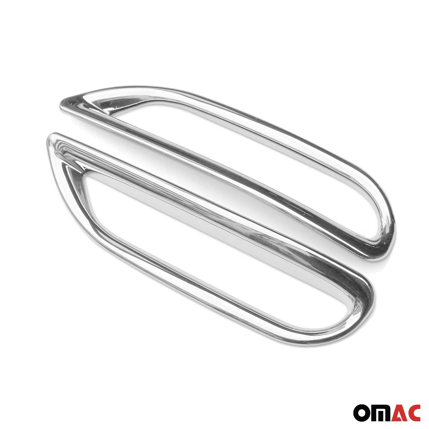 Hintere Reflektor Rahmen Umrandung für Nissan Qashqai J11 2014-2017 Chrom ABS 2x