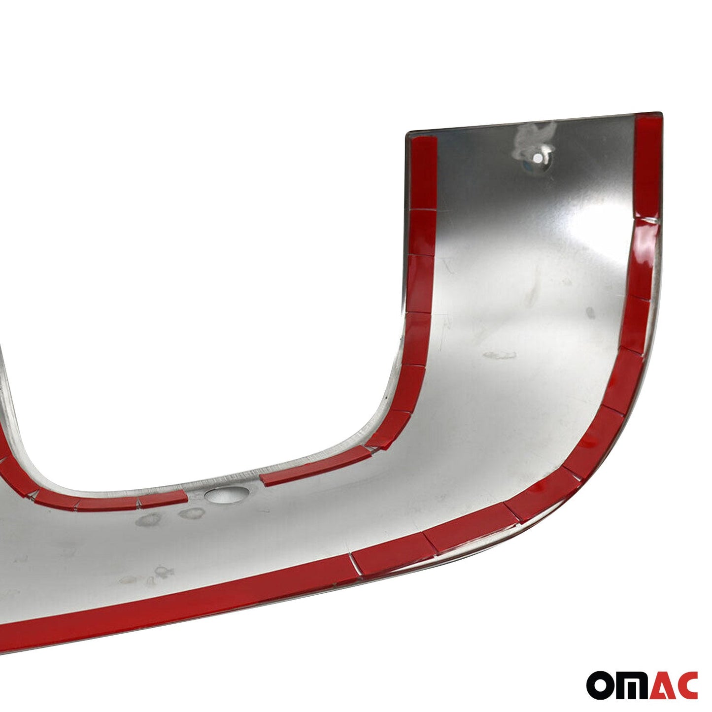 2015-2022 Renault Kadjar Heckstoßfänger-Diffusor-Zierschutz Silber Stahl