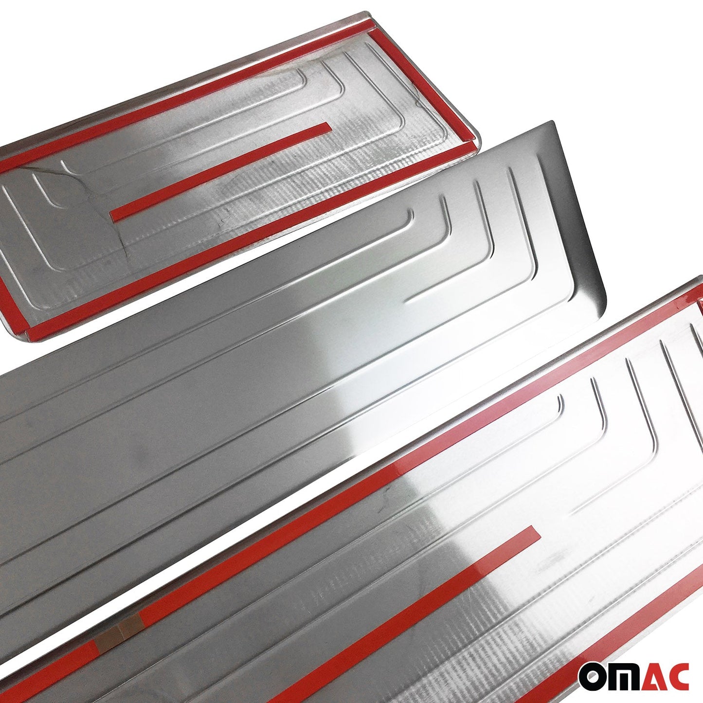 Ornamente prag uși pentru VW T6 T6.1 toate modelele 2015-2024, crom periat, 4x