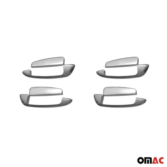 Türgriff Blende Türgriffkappen für Fiat Grande Punto 2005-2009 Edelstahl 8x