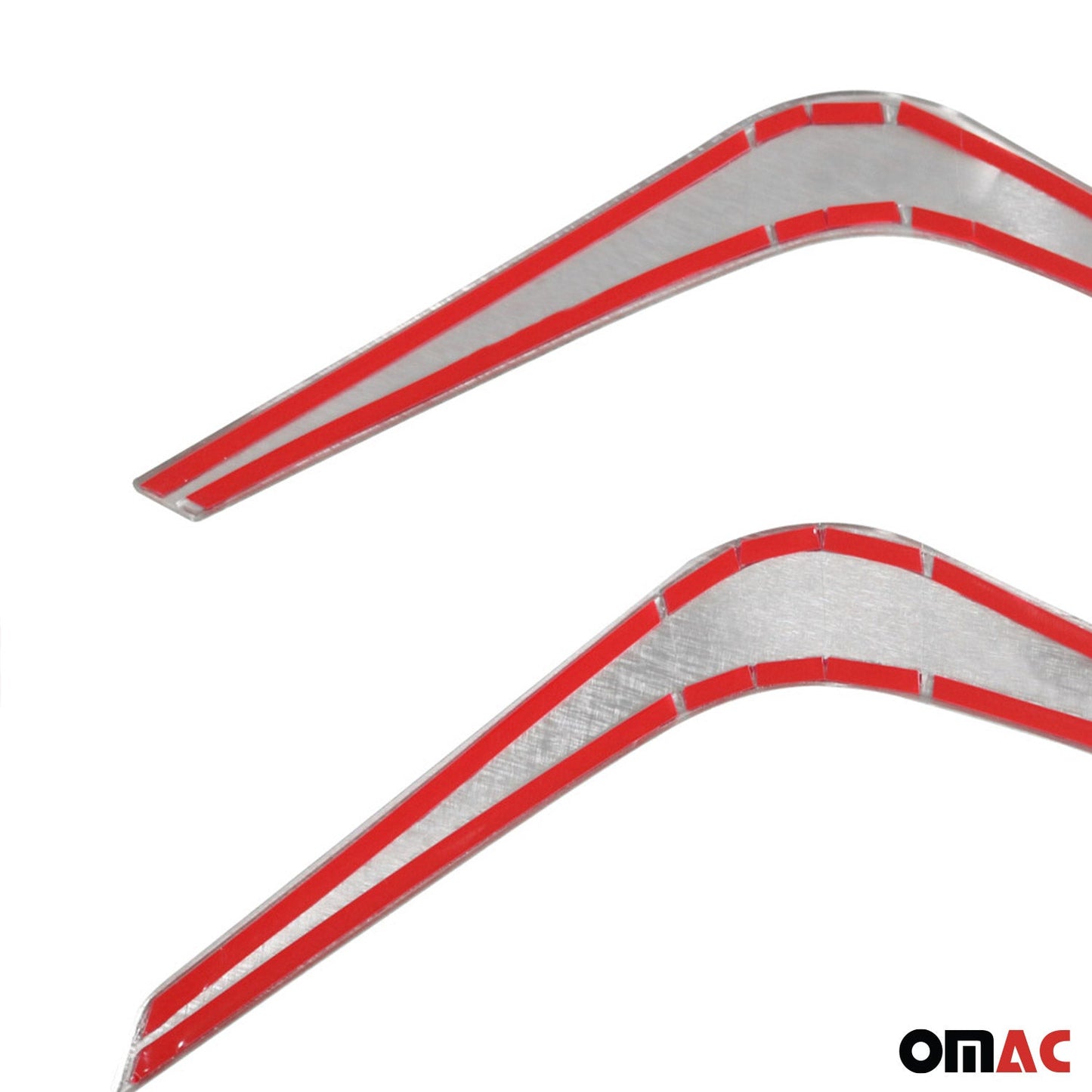 Nebelscheinwerfer Rahmen für Nissan Juke 2021-2025 Edelstahl Gebürstet Silber 2x