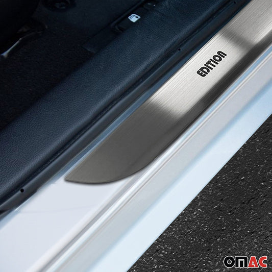 Protecții prag uși Exclusiv pentru Peugeot 5008 2017-2025 Oțel inoxidabil 4x