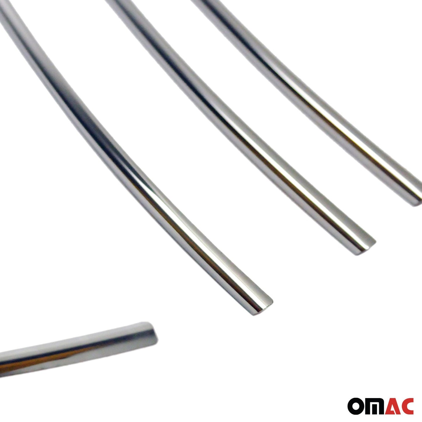 Benzi decorative grilă radiator pentru VW Caddy Comfortline 2010-2015, cromate, 5x