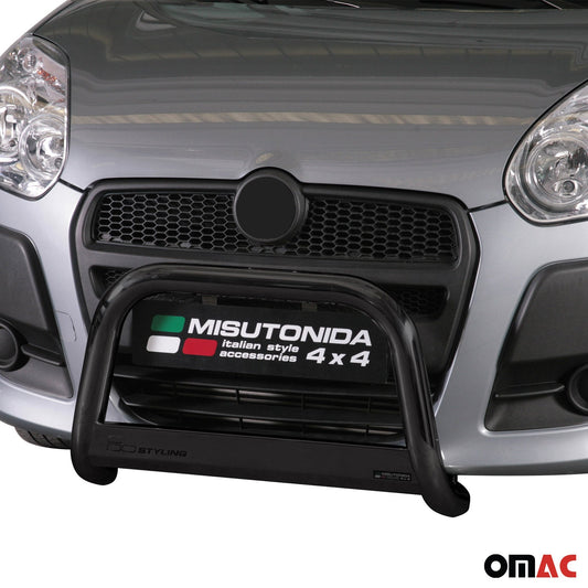 Frontbügel Frontschutzbügel für Fiat Doblò 2010-2015 ø63mm Stahl Schwarz Schutz