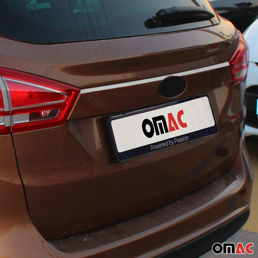 Bandă decorativă portbagaj, benzi decorative hayon pentru Ford B-Max 2012-2017, oțel inoxidabil cromat
