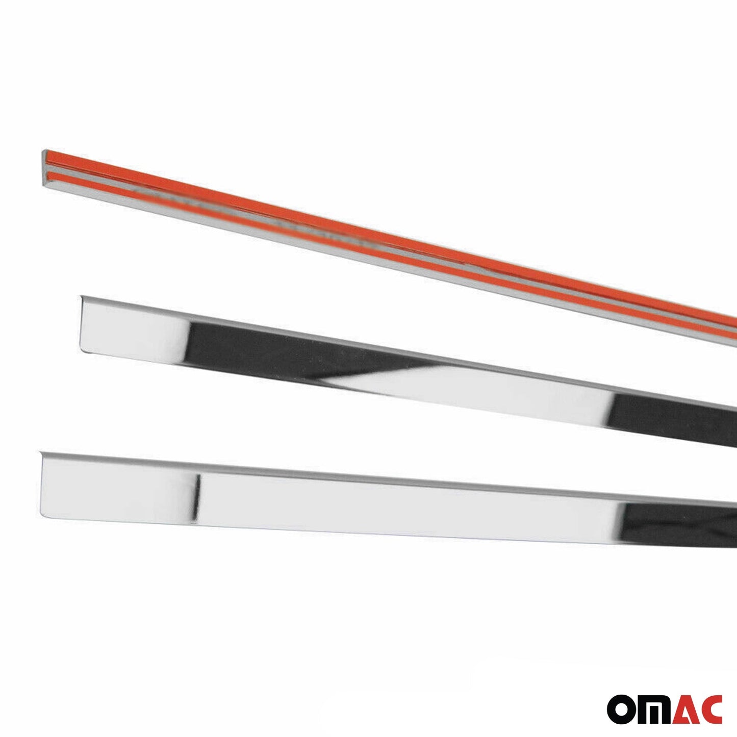 Benzi decorative/ornamente geamuri pentru Toyota Hilux 2005-2015, oțel inoxidabil cromat, 4x