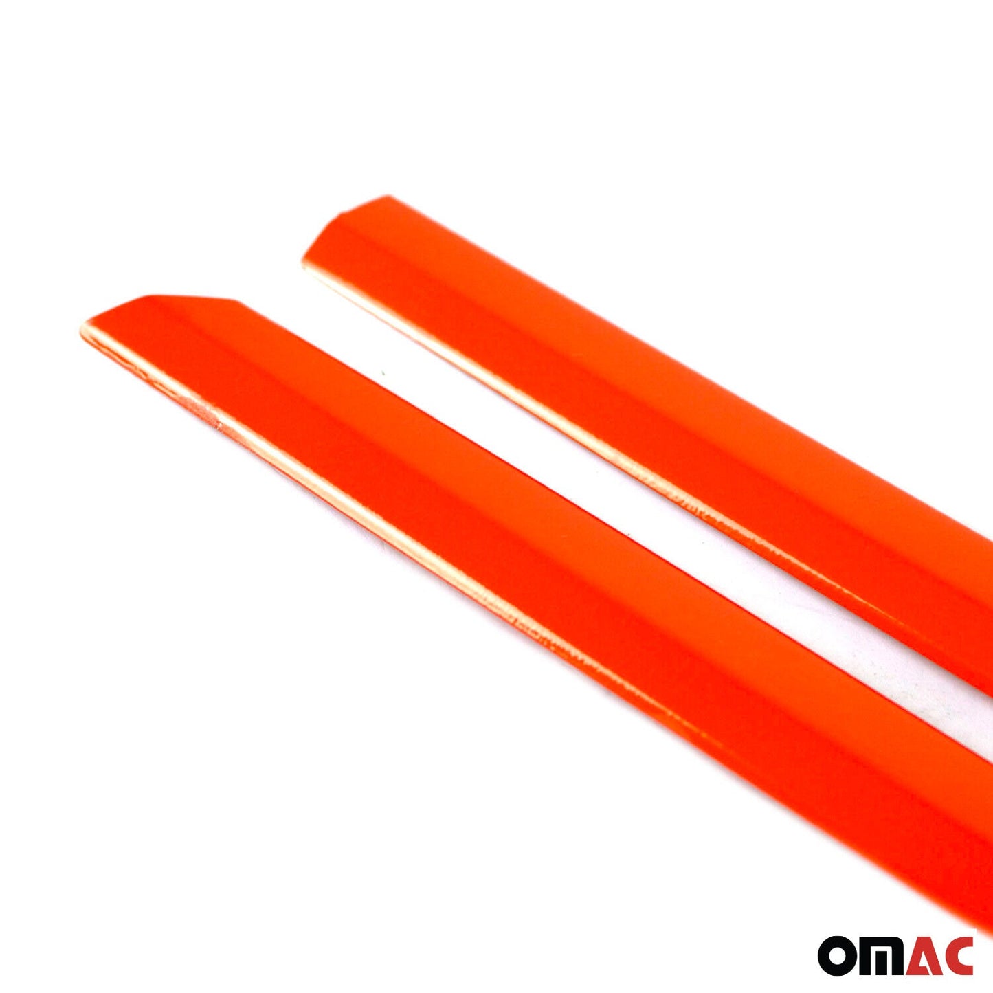 Grilă radiator VW T6 2015-2019 Highline din oțel inoxidabil, portocaliu, set 2 bucăți