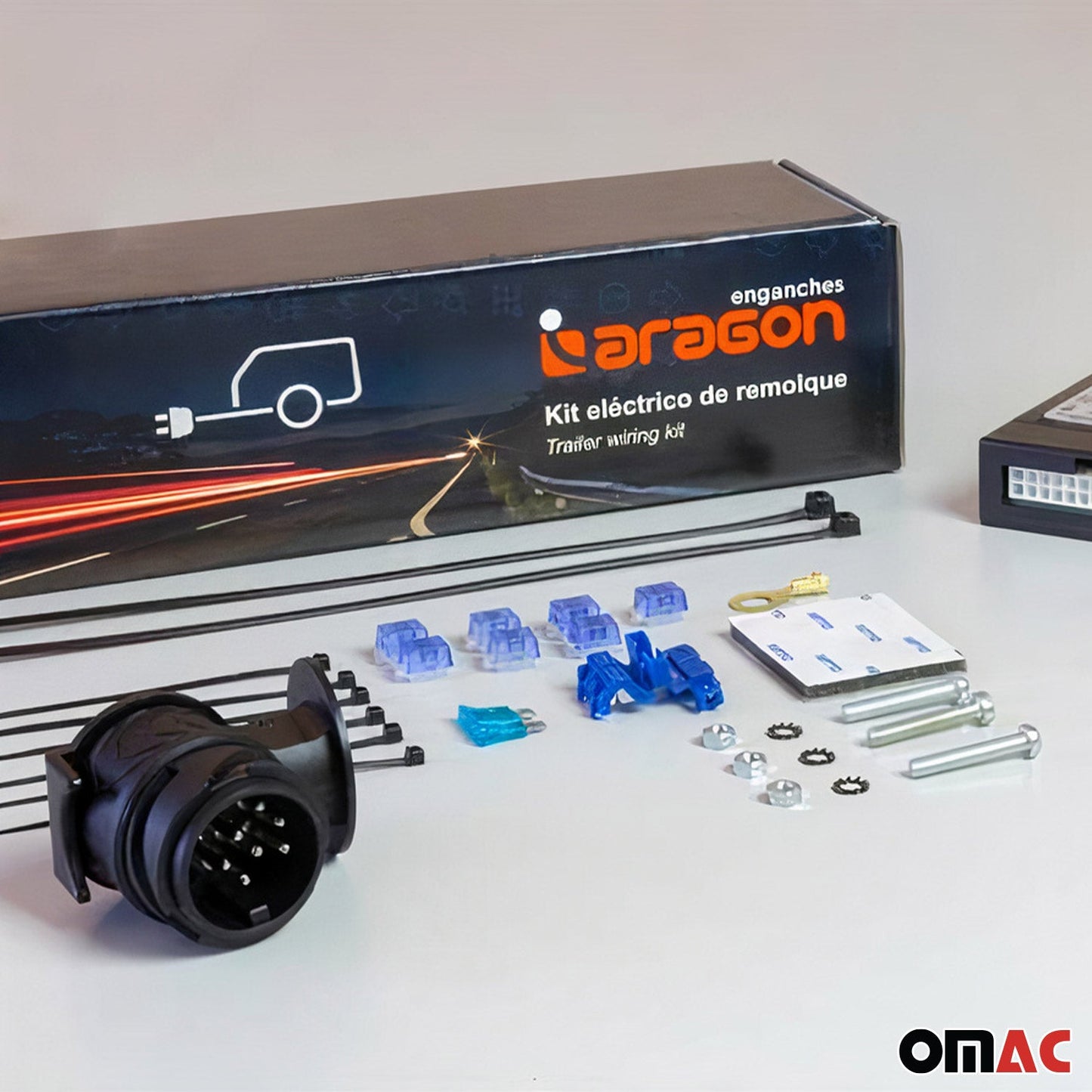 Kit cablaj bara de remorcare Aragon cu 13 pini pentru Seat Toledo III 2012-2019 ABE