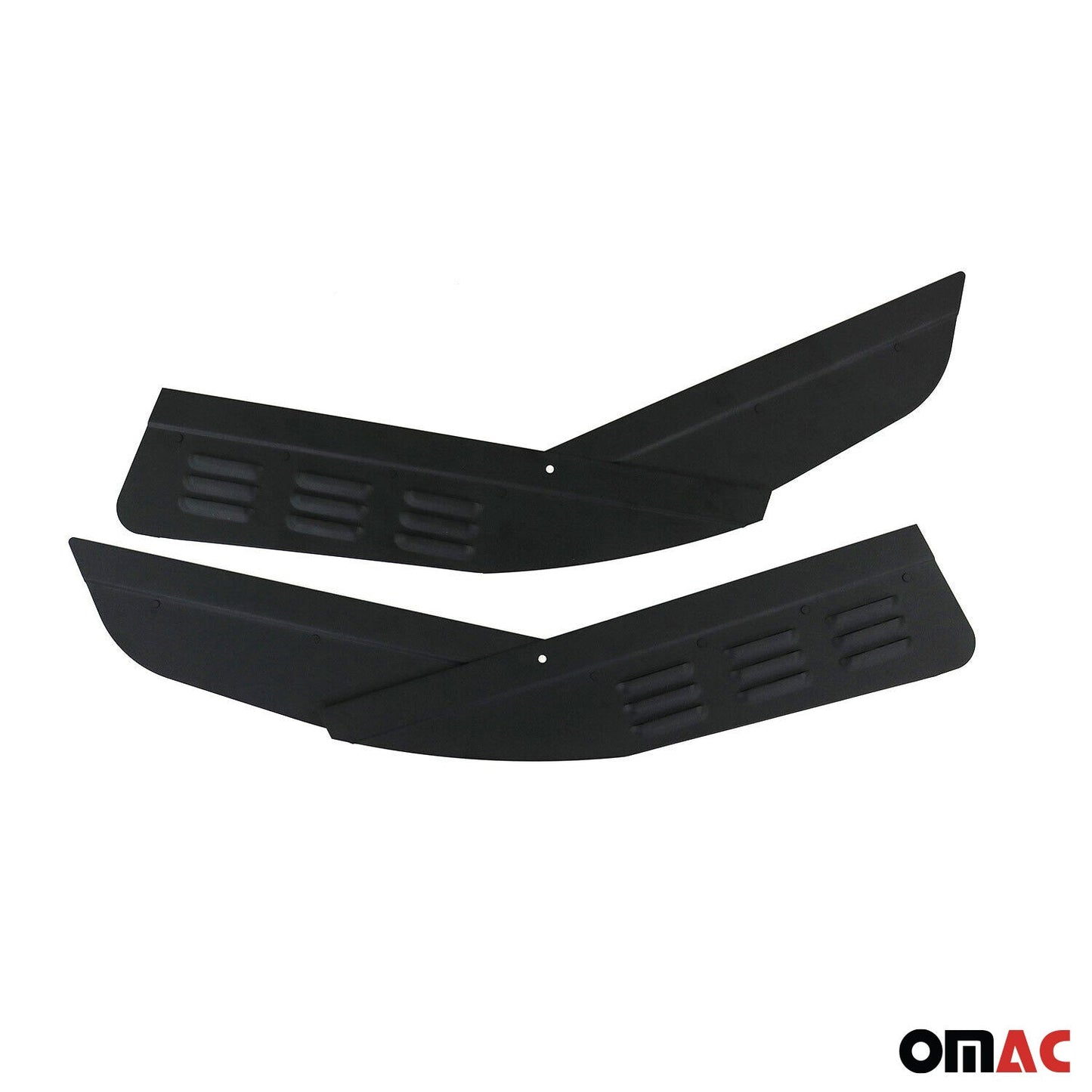 Grila aerisire pentru Dacia Dokker 2012-2020, aluminiu, negru, set 2 piese