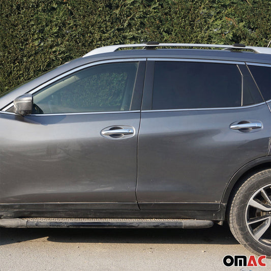 Türgriff Blende Türgriffkappen für Nissan X-Trail 2014-2022 Edelstahl Silber 8x