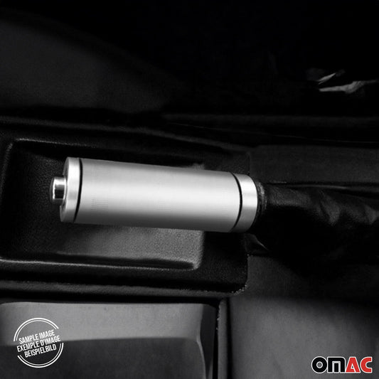 Manetă/mâner frână de mână pentru Citroen C2 2003-2009, aluminiu mat, 1 bucată