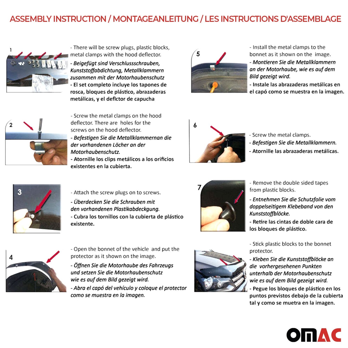 Motorhaube Deflektor Insekten Steinschlagschutz für Honda Civic 2012-2016 Dunkel