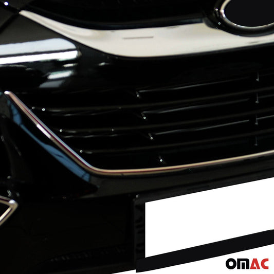 Benzi decorative grilă auto pentru Hyundai ix35 2010-2015, oțel inoxidabil, argintiu