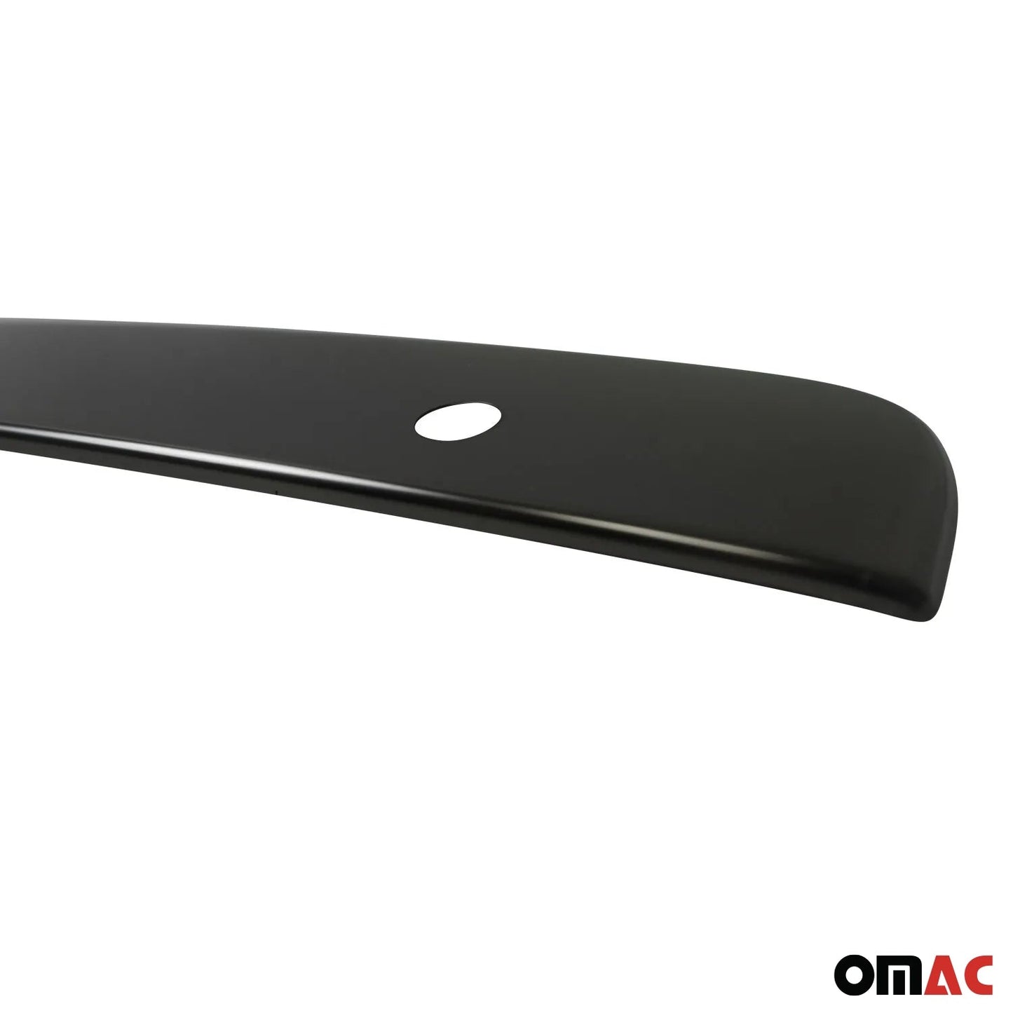 Bandă decorativă portbagaj spate pentru VW T5 2003-2015 ușă dublă, oțel inoxidabil cromat închis