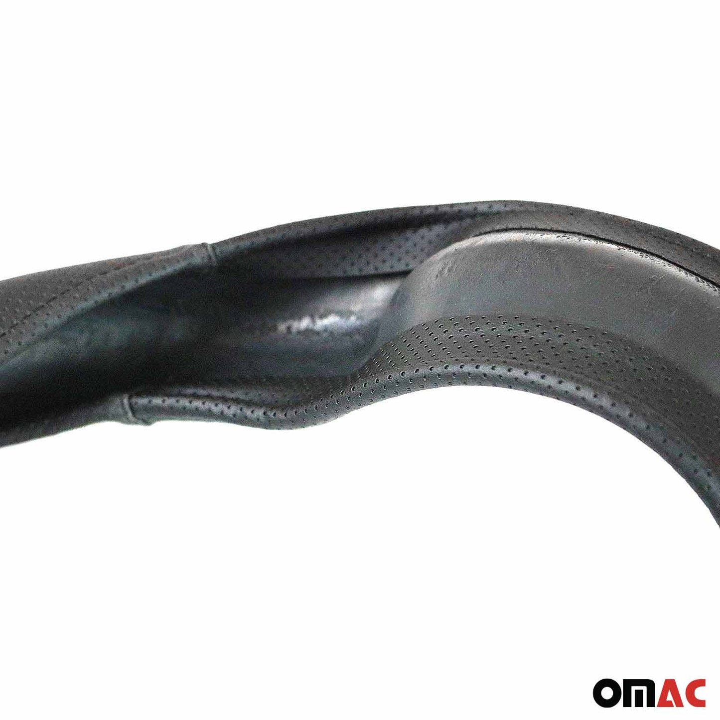 Lenkradbezug Lenkradschoner Lenkrad abdeckung Schwarz Halbmond Blau Ø 38-40 cm