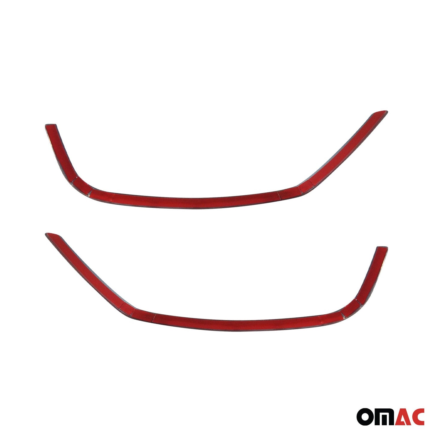 Reflektor Blenden Reflektorleiste für Ford Focus 2008-2011 Edelstahl Silber 2tlg