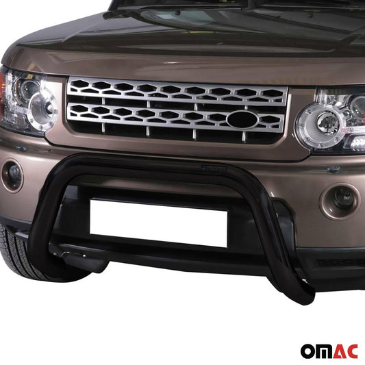 Bară de protecție/buton față pentru Land Rover Discovery 4 2009-2016 ø76mm Negru
