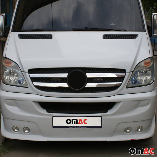 Grilă radiator Mercedes Sprinter W906 2006-2013, crom, 4 benzi