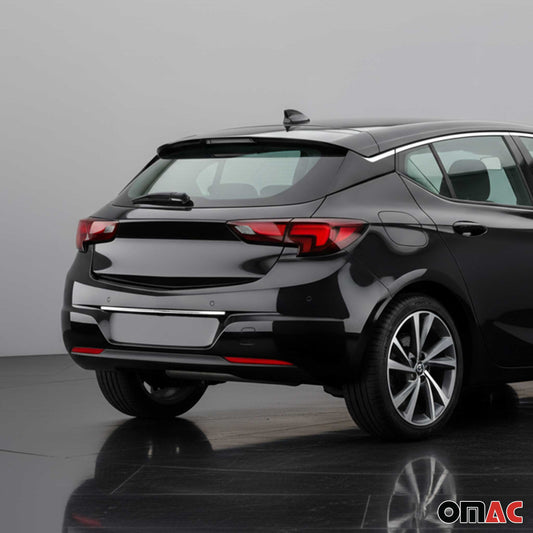 Heckleiste Stoßstangen Leiste für Opel Astra K 2015-2021 Untere Edelstahl Chrom