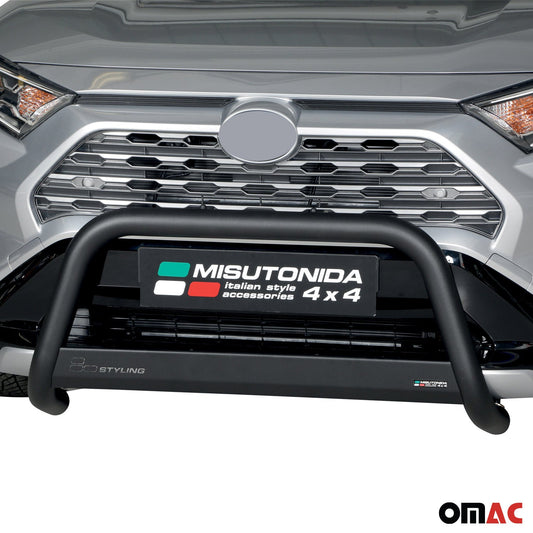 Bară de protecție/buton față pentru Toyota RAV4 XA50 2019-2025 Hybrid ø63 Negru