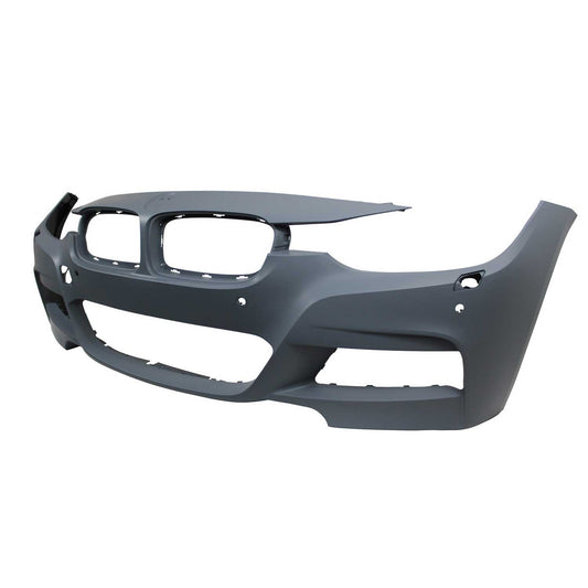 JOM Stoßstange für BMW F30 F31 2011-2019 SRA + PDC Sport-Design Schwarz