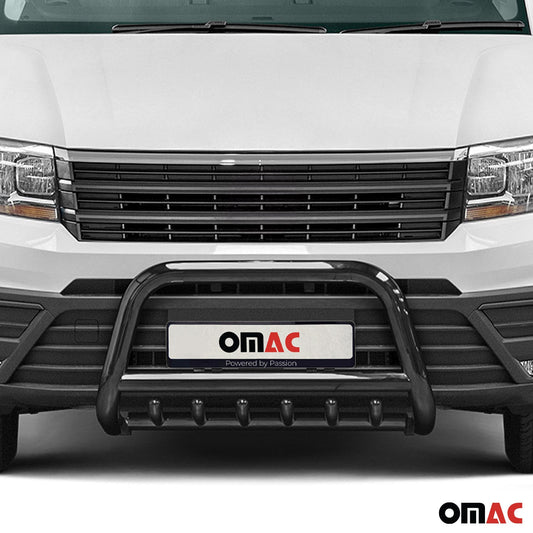 Frontbügel Frontschutzbügel für VW Crafter 2017-2025 mit ABE Stahl Schwarz