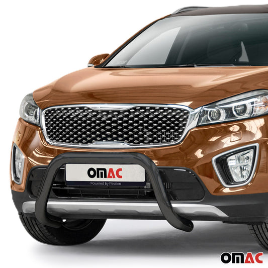 Frontschutzbügel Frontbügel für Kia Sorento 2015-2018 mit ABE Stahl Schwarz
