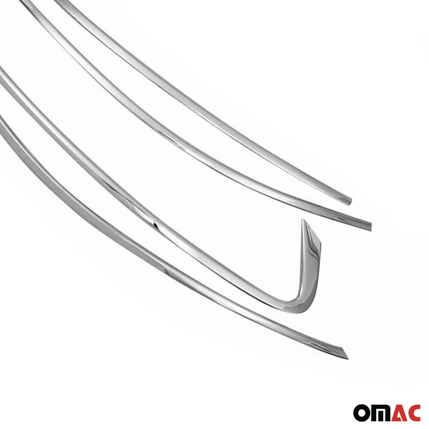 Fensterleisten Zierleisten für Ford Focus 2018-2021 Oben Edelstahl Chrom 4tlg