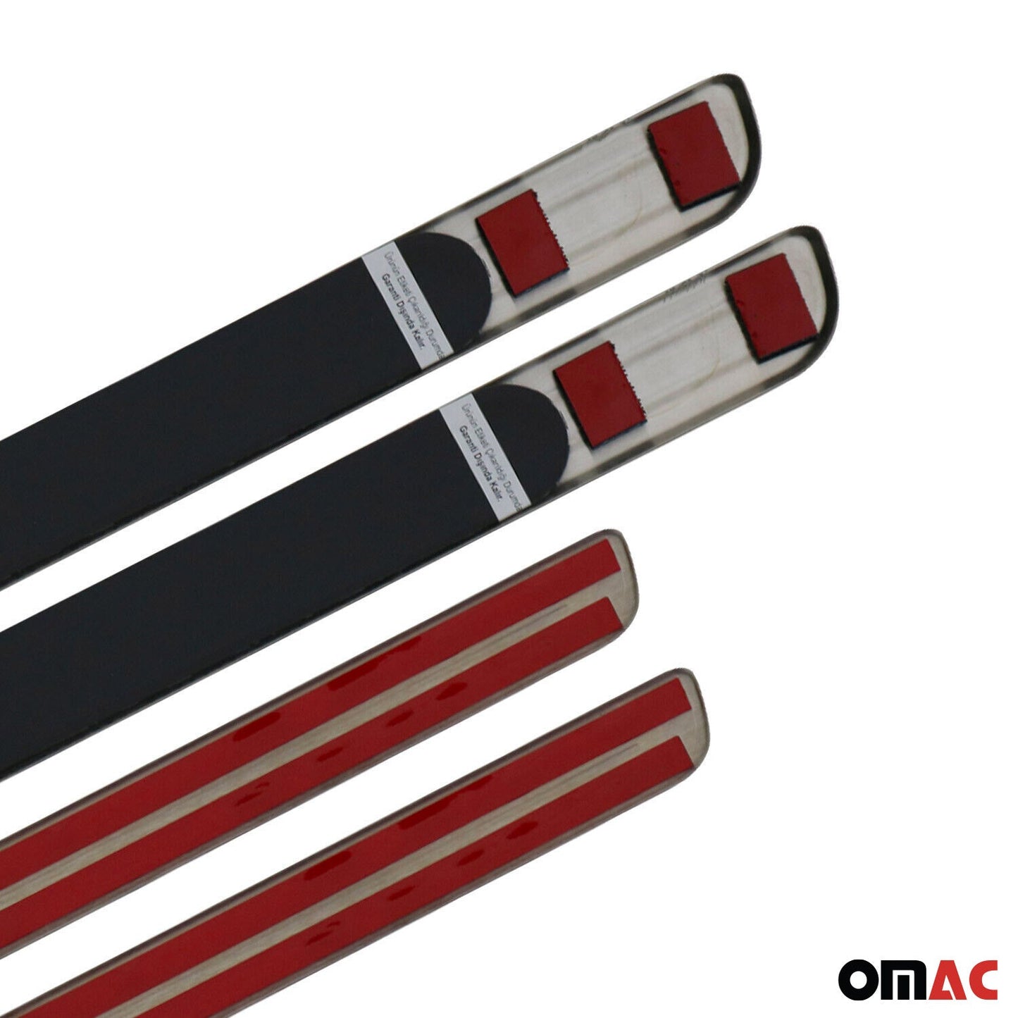 Ornamente prag sport pentru VW Tiguan 2016-2024, oțel inoxidabil, culoare închisă, 4x