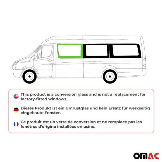 Seitenfenster Sicherheitsglas für VW Crafter 2017-2025 Auto Links Auto L2