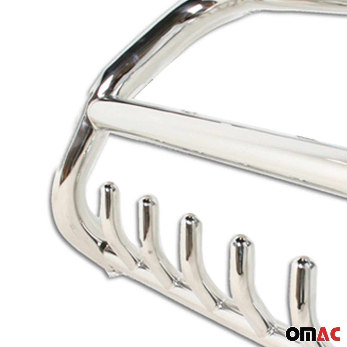 Bară de protecție față pentru Isuzu D-Max 2012-2019 ø76 oțel omologare CE argintiu