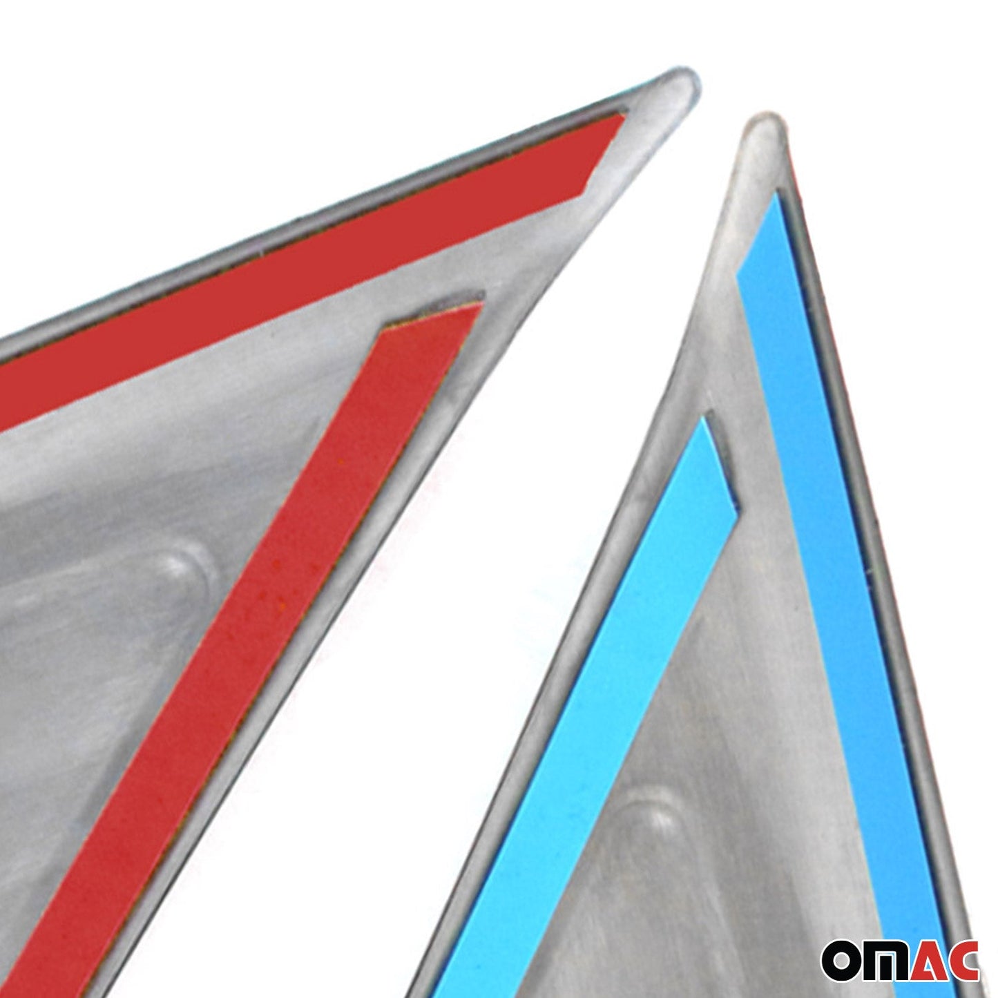 B-Säule Türsäulen Verkleidung für Hyundai H-1 Starex Edelstahl Silber 2tlg