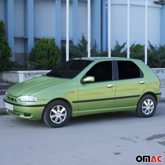 Türgriff Blende Türgriffkappen für Fiat Palio 1996-2000 4Tür Edelstahl Silber 4x