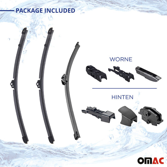 SWF Scheibenwischer Wischblatt satz für BMW 1er E81 E87 2004-2012
