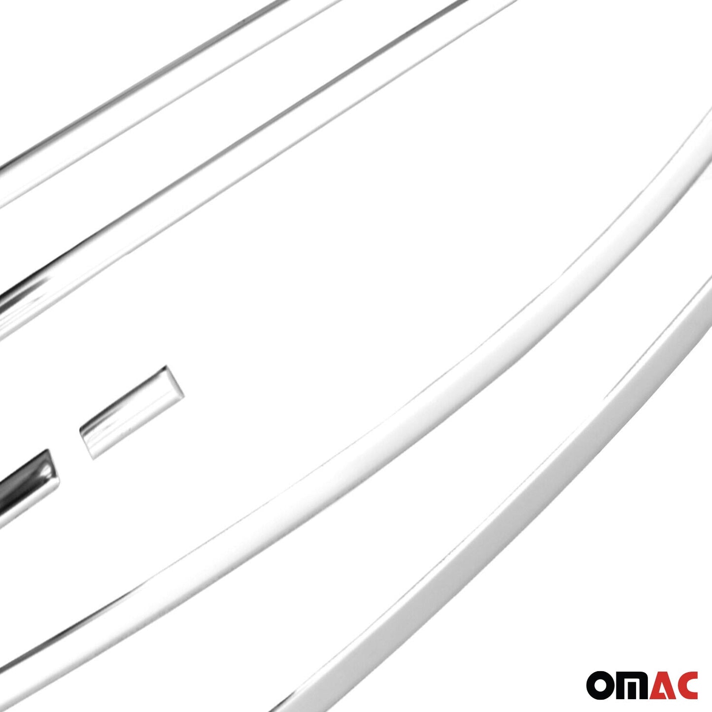 Benzi decorative pentru geamuri VW Jetta 2011-2018, oțel inoxidabil cromat, 6 bucăți