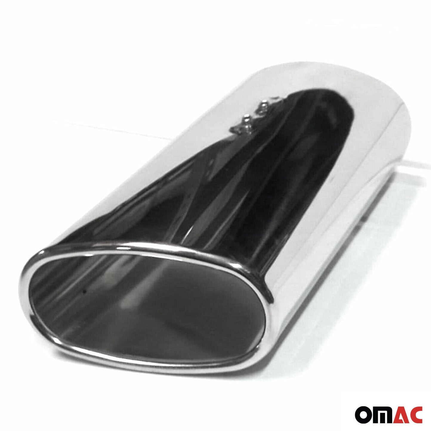 Ornamente eșapament pentru BMW Seria 3 E90 E91 E92 E93 2005-2013 oțel inoxidabil cromat 1 bucată