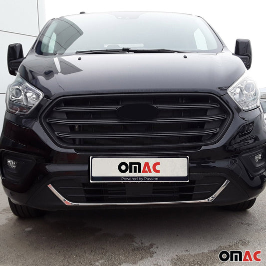 Benzi decorative grilă auto pentru Ford Transit Custom 2018-2024, cromate, 3x