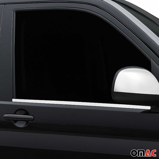 Fensterleisten Zierleisten für VW T6 T6.1 alle 2015-2024 Edelstahl Chrom 2x
