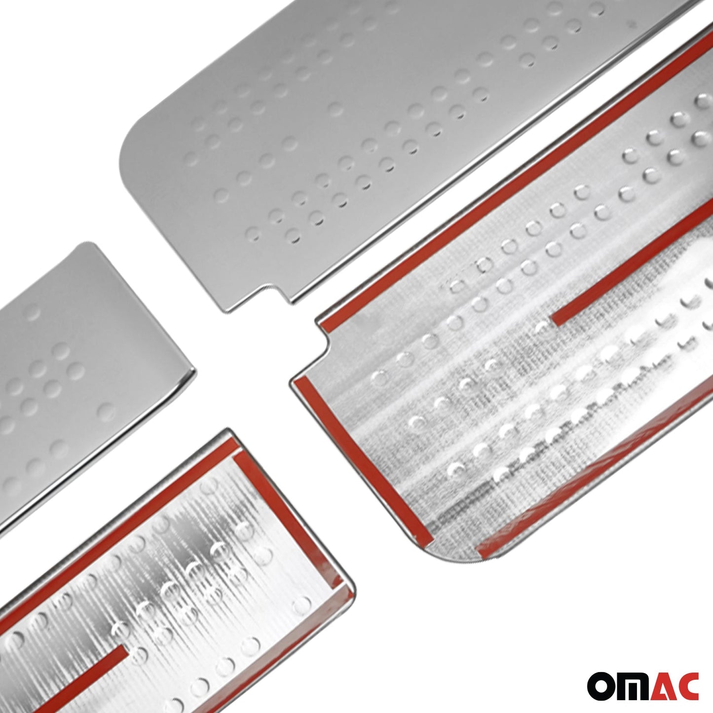 Ornamente prag uși pentru Nissan NV300 2016-2024, oțel inoxidabil, argintiu, set 4 piese