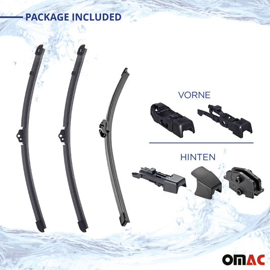 Set lame ștergătoare de parbriz față și spate Ford Kuga MK2 SWF 2013-2019