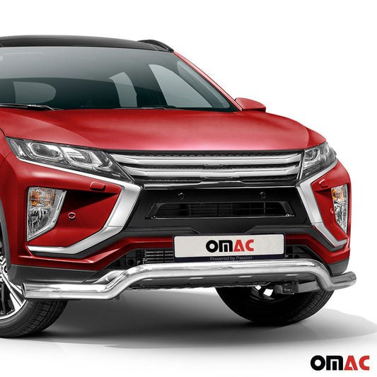 Bară de protecție/buton față pentru Mitsubishi Eclipse Cross 2017-2022, gri, cu ABE (omologare de tip germană).