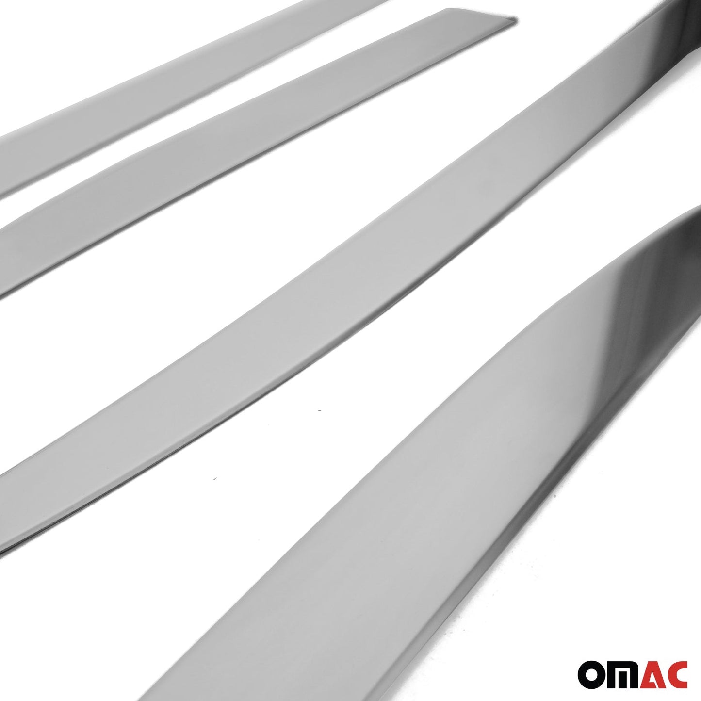 Ornamente laterale uși, benzi uși, bandă de protecție ușă pentru Jeep Renegade 2015-2024, cromate, 4x