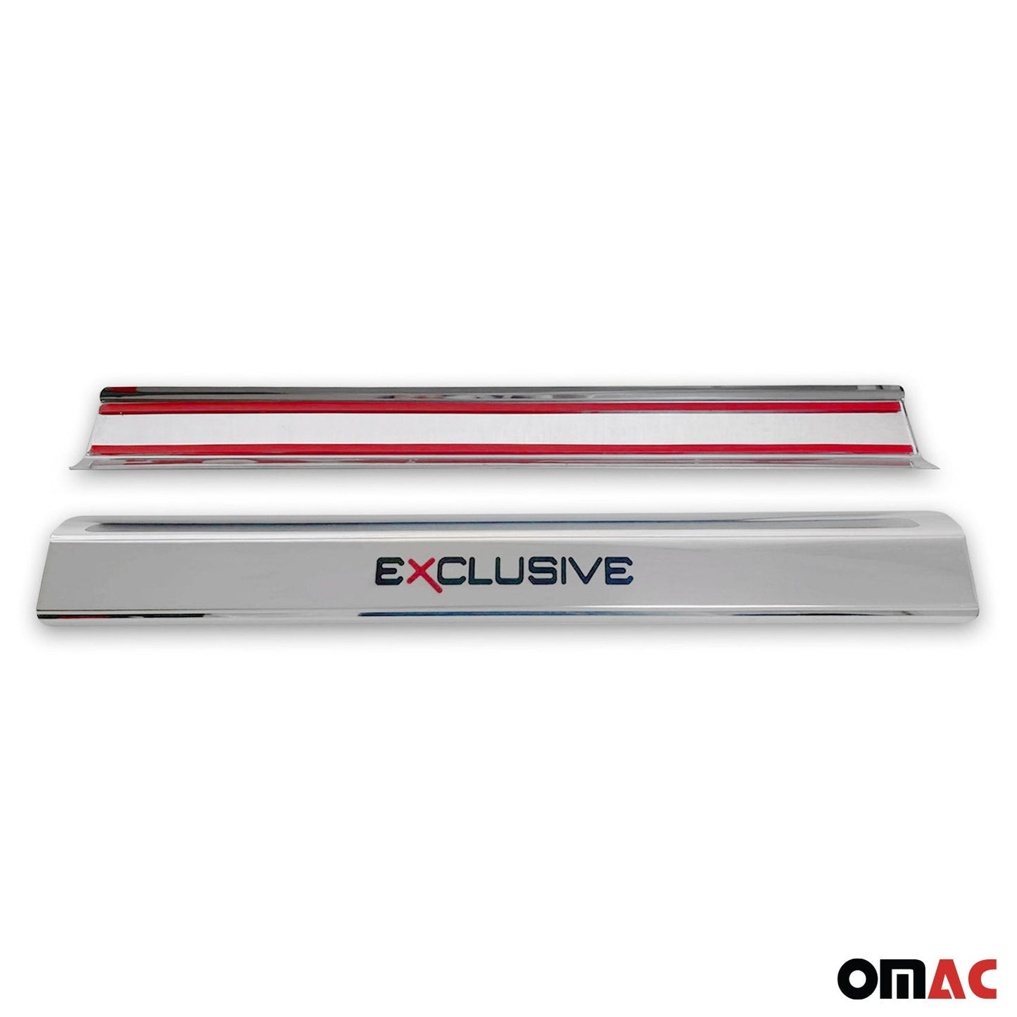 Ornamente prag uși, oțel inoxidabil, pentru Volvo XC40 XC60 XC70 XC90 (2x)