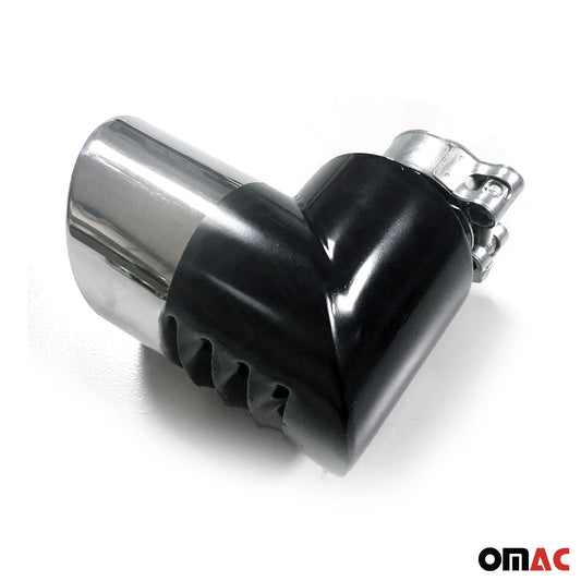 Auspuffblende Endrohr für Smart ForTwo 1998-2007 Edelstahl 33-41mm 1x