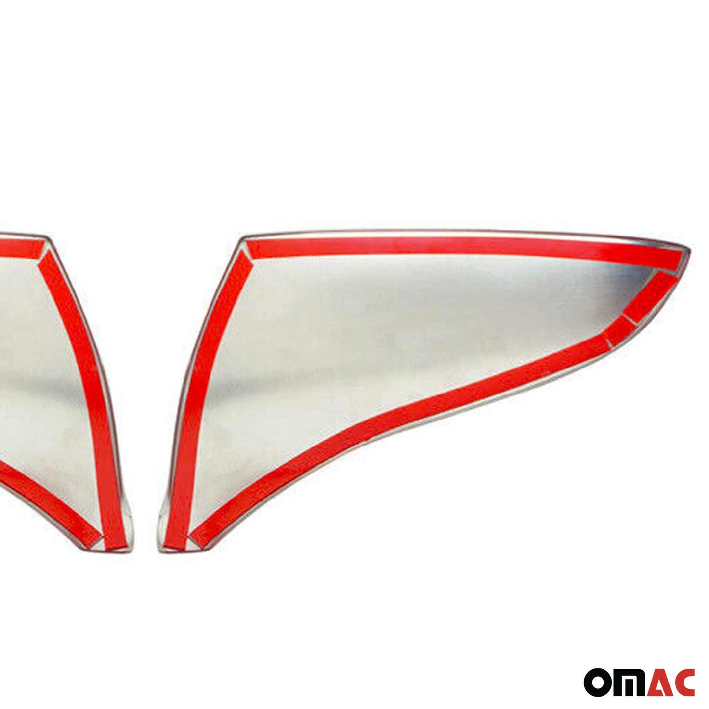 Spiegelkappen Spiegelabdeckung für Hyundai ix35 2010-2015 Edelstahl Silber 2tlg