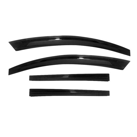 4x Windabweiser Regenabweiser für Hyundai i20 2020-2025 Acryl Dunkel